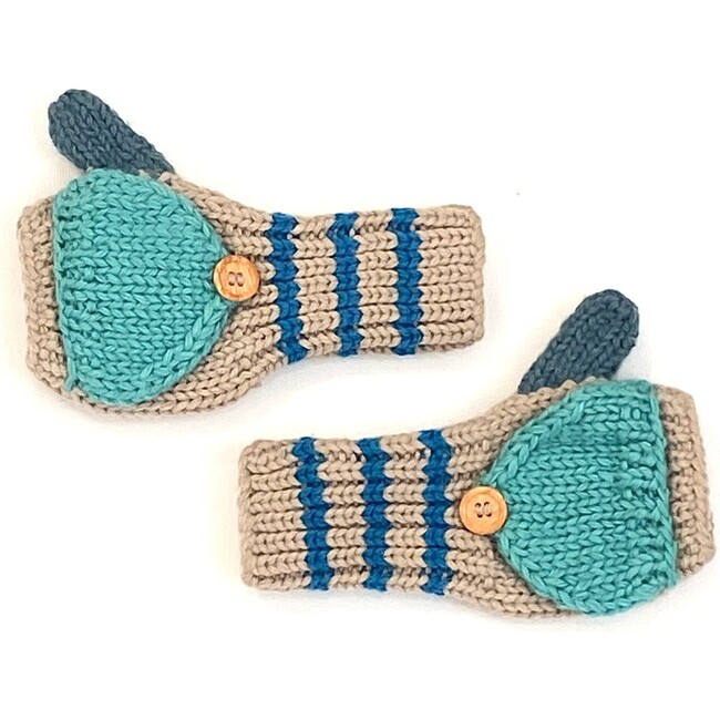 Fingerless Glove, Seafoam - Gloves - 1