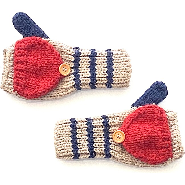 Fingerless Glove, Nautical
