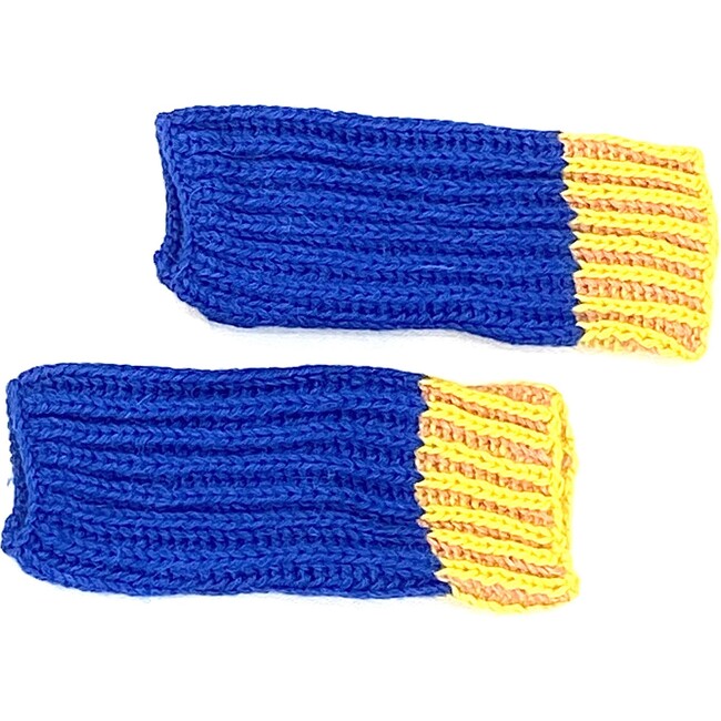 Fingerless Glove, Cobalt - Gloves - 1