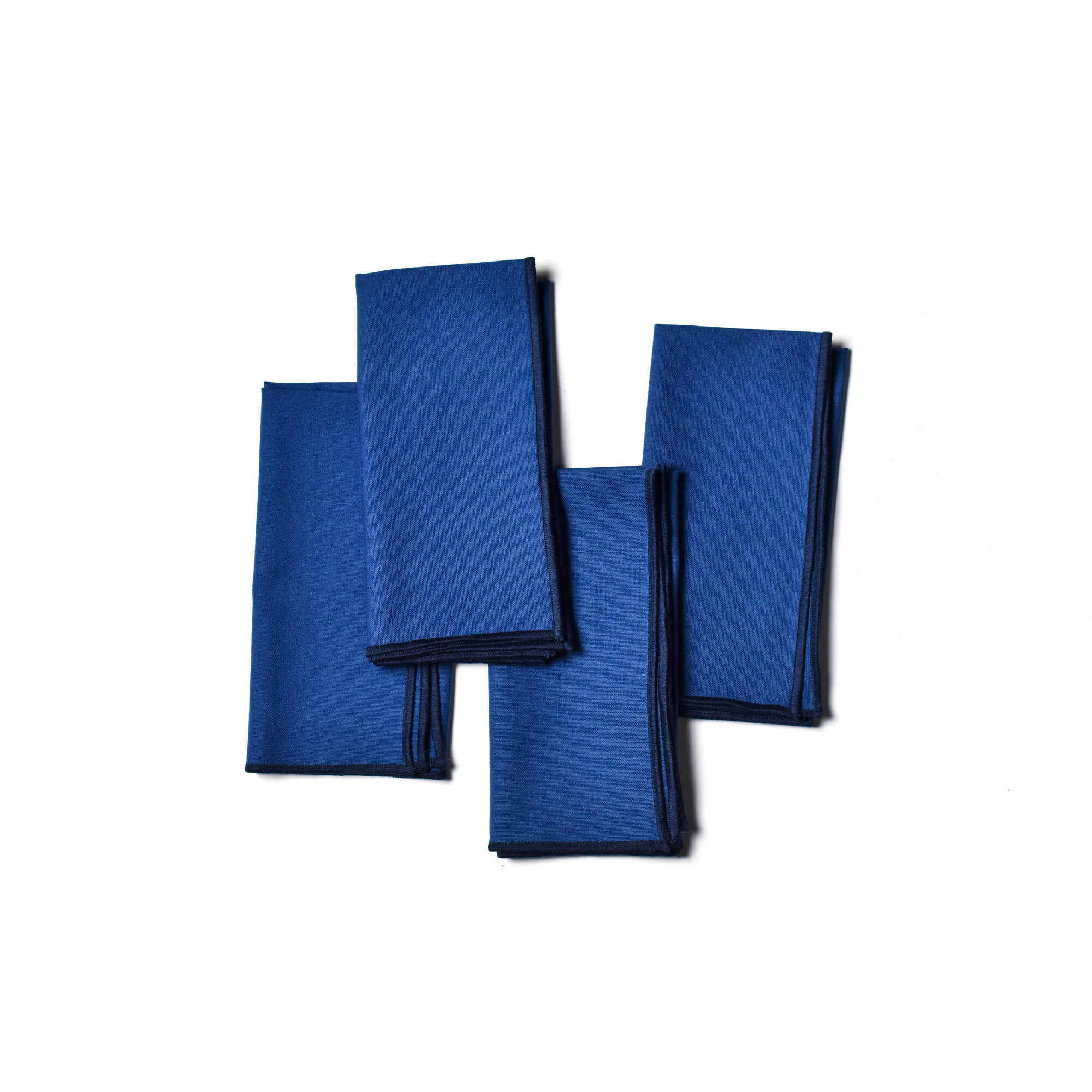 Color Block Navy Napkin, Set of 4 - Tabletop - 1