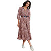 Women's Indira Dress, Navy Ditsy Floral - Dresses - 1 - thumbnail