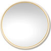 Shagreen Wall Mirror, Cream - Accents - 1 - thumbnail
