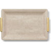 Shagreen Small Vanity Tray, Wheat - Accents - 2