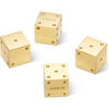 Set of 4 Karl Dice Set, Gold - Accents - 3