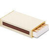 Shagreen Matchbox Sleeve, Cream - Candles - 1 - thumbnail