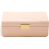 Modern Shagreen Large Jewelry Box, Blush - Jewelry Boxes - 1 - thumbnail