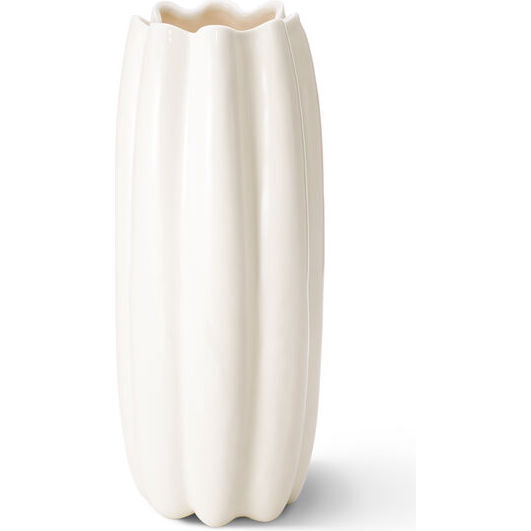Mirabelle Tall Vase, Cream