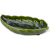 Elva Large Leaf Dish, Green - Accents - 1 - thumbnail