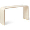 Shagreen Console, Cream - Accent Tables - 1 - thumbnail