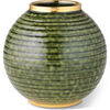 Calinda Round Vase, Forest Green - Accents - 1 - thumbnail