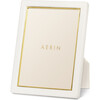 Piero Leather Frame, Shadow White - Frames - 3