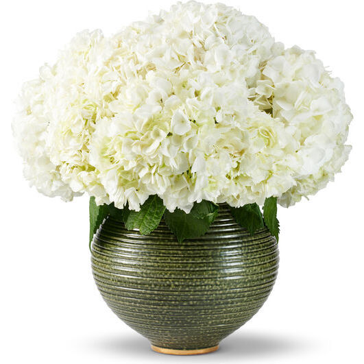 Calinda Moon Vase, Forest Green - Accents - 4