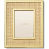 Colette Cane 5"x7" Frame, Natural and Brass - Accents - 1 - thumbnail