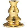 Allette Medium Candleholder, Gold - Accents - 1 - thumbnail