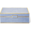 Classic Croc Large Jewelry Box, Hydrangea Blue - Jewelry Boxes - 1 - thumbnail