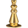 Allette Extra-Large Candleholder, Gold - Candles - 1 - thumbnail