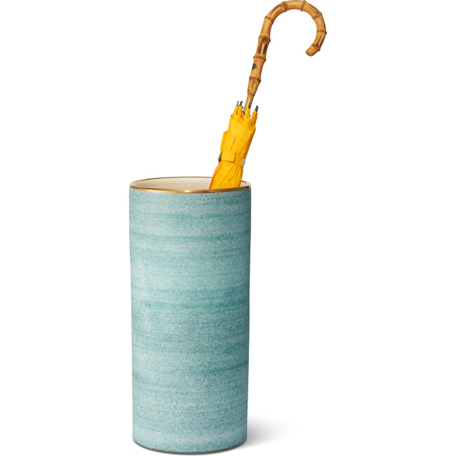 Calinda Umbrella Stand, Blue Grotto - Accents - 2