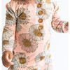 Millie Long Sleeve Ruffled Henley Romper - Rompers - 3