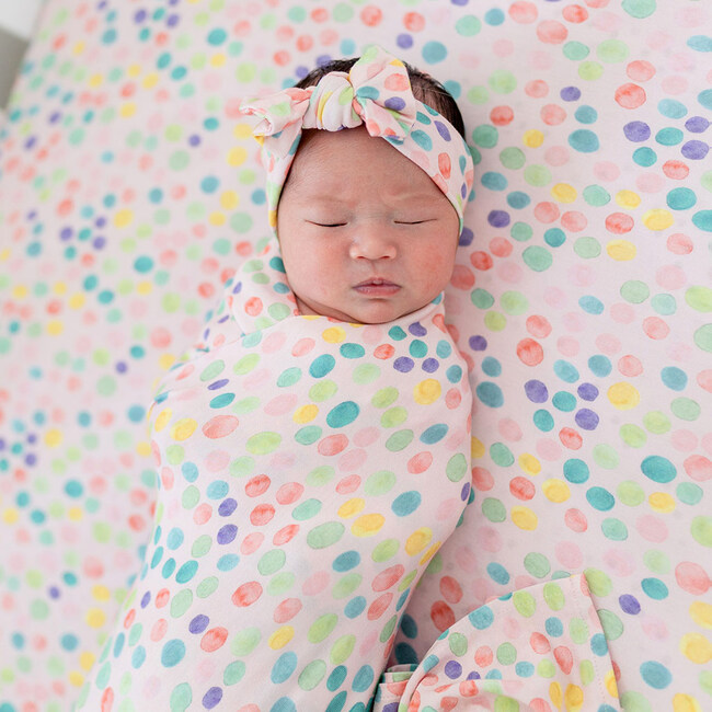 Estelle Infant Swaddle and Headwrap Set