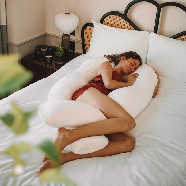 360' Body Pillow With Latex Free Cooling Gel - Pillows - 7