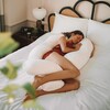 360' Body Pillow With Latex Free Cooling Gel - Pillows - 7