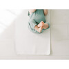 Vegan Leather Changing Pad, White - Playmats - 3