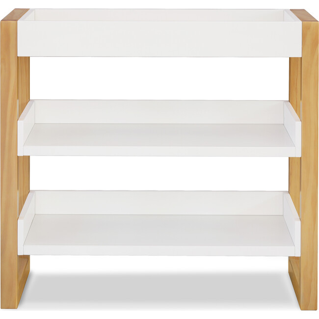 Nantucket Changing Table in, Warm White and Honey - Changing Tables - 1