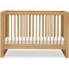 Nantucket 3-in-1 Convertible Crib with Toddler Bed Conversion Kit, Honey - Cribs - 1 - thumbnail