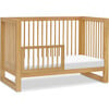 Nantucket 3-in-1 Convertible Crib with Toddler Bed Conversion Kit, Honey - Cribs - 2