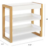 Nantucket Changing Table in, Warm White and Honey - Changing Tables - 5 - thumbnail