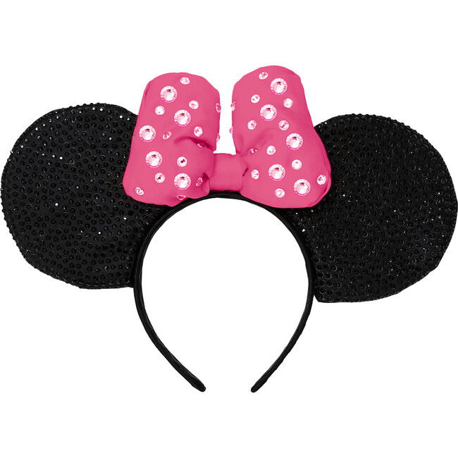Disney Minnie Mouse Premium Sparkle Ears, Pink - Costume Accessories - 1
