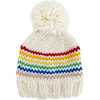 Rainbow Stripe Hat, Reagan - Hats - 1 - thumbnail