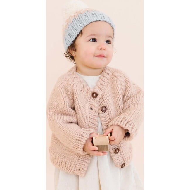 Nell Stripe Hat, Bowie Grey/Blush - Hats - 3