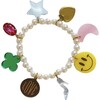 Pearl Charm Bracelet - Bracelets - 1 - thumbnail