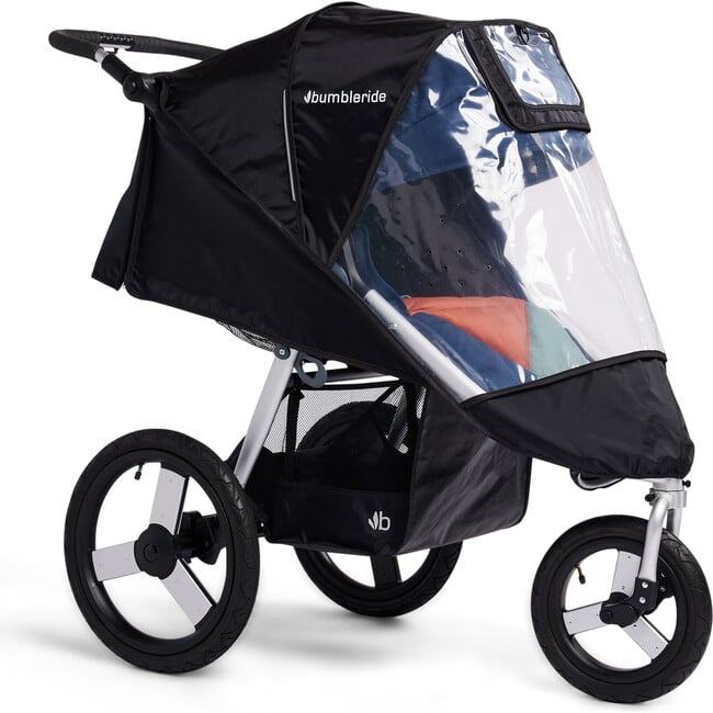 Indie Speed Non-PVC Rain Cover, Clear - Stroller Accessories - 1