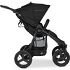 Indie Twin Black Double Stroller, Black - Double Strollers - 1 - thumbnail