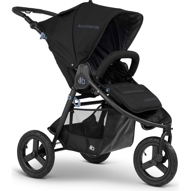 Indie Black All Terrain Stroller, Black - Single Strollers - 3