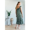 Women's Parker Dress, Green Painting - Dresses - 2