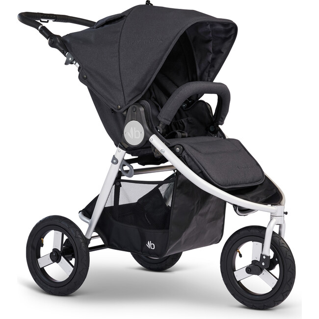 Indie Dusk All Terrain Stroller, Grey - Single Strollers - 4