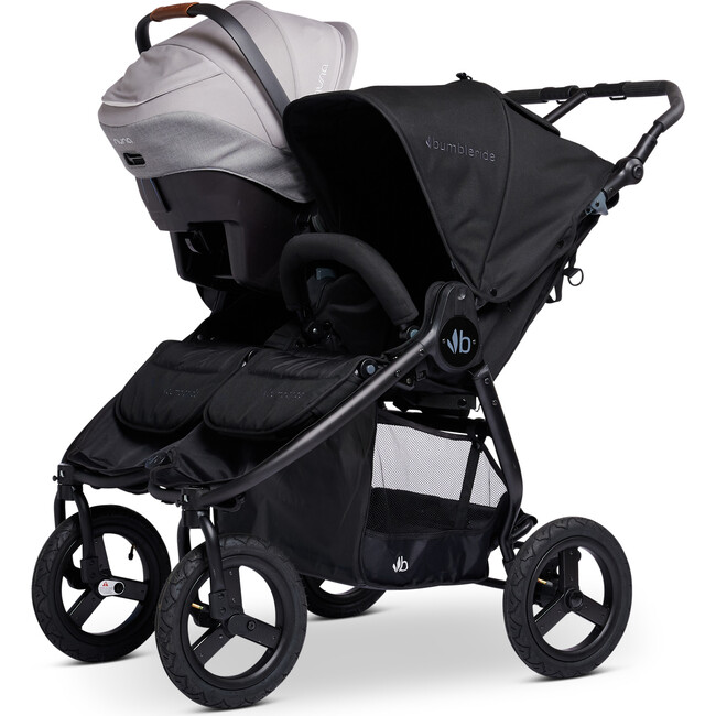 Indie Twin Adapter, Single – Maxi Cosi/Cybex/Nuna/ Clek, Black - Stroller Accessories - 5