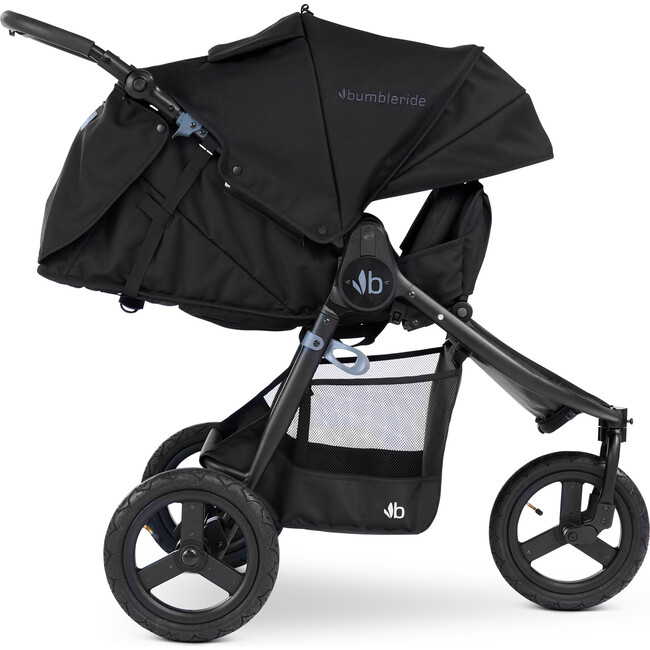 Indie Black All Terrain Stroller, Black - Single Strollers - 4