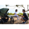 Speed Olive Jogging Stroller, Green - Single Strollers - 3
