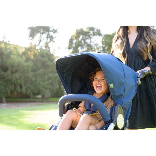 Indie Maritime All Terrain Stroller, Navy - Single Strollers - 4