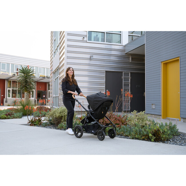 Era Black Reversible Stroller, Black - Single Strollers - 3