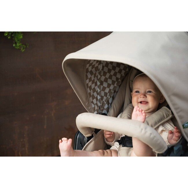 Era Sand Reversible Stroller, Beige - Single Strollers - 5