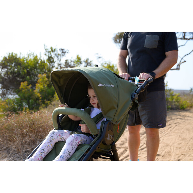 Speed Olive Jogging Stroller, Green - Single Strollers - 4