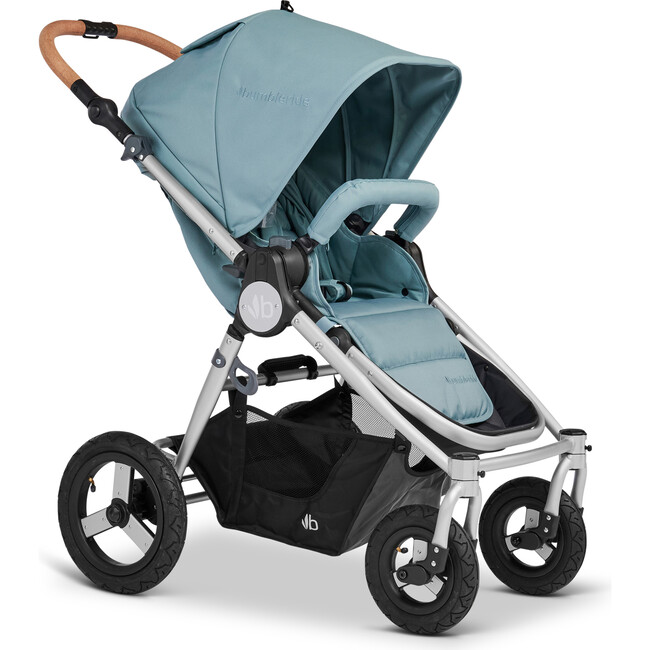 Era Sea Glass Reversible Stroller, Blue - Single Strollers - 5