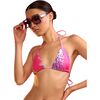 Coral String Bikini Top, Pink - Two Pieces - 1 - thumbnail