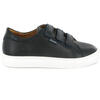 Smooth Leather Three Straps Sneakers, Blue Navy - Sneakers - 1 - thumbnail