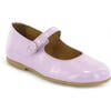 Patent Leather Mary Jane Ballerina, Violet - Mary Janes - 2